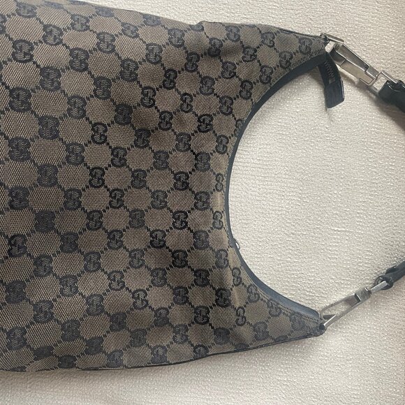 Black Canvas Gucci Purse - Picture 5 of 17